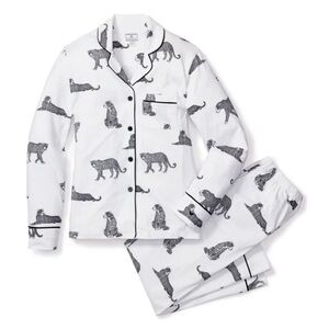 Petite plum NEW woman’s Pima cotton pj set in Panthere De Paris